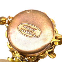 1960s Miriam Haskell Faux Pearl Necklace