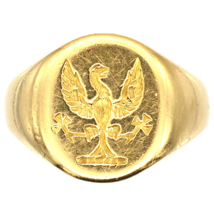 Lost 18ct Gold Signet Ring with Eagle IF FOUND PLEASE GET IN TOUCH