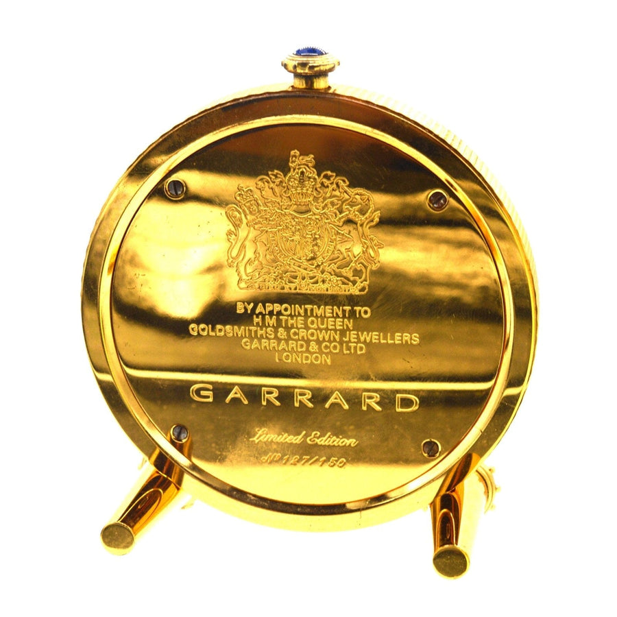 Vintage Limited Edition Travel Alarm Clock by Garrard of London in