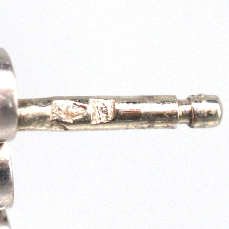 French Belle Epoque 18ct White Gold & Platinum 2.4 carats Diamond Dangling Earrings | Parkin and Gerrish | Antique & Vintage Jewellery